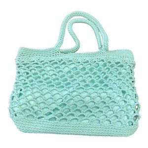 Purse Handbag Crochet Mint Green